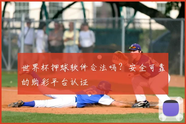 世界杯押球软件合法吗？安全可靠的购彩平台认证